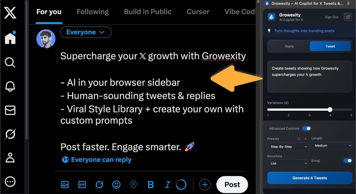 Tweet Generator Interface